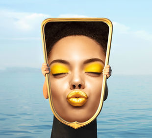 Surreal Face Mirror