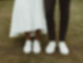Wedding Sneakers Close-up