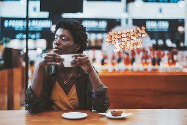 Woman Drinking Coffee