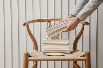 Books on Chair
