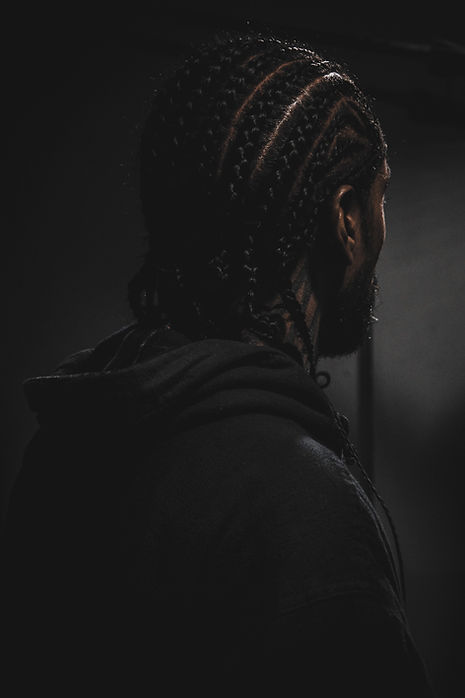 Silhouette With Braided Hair