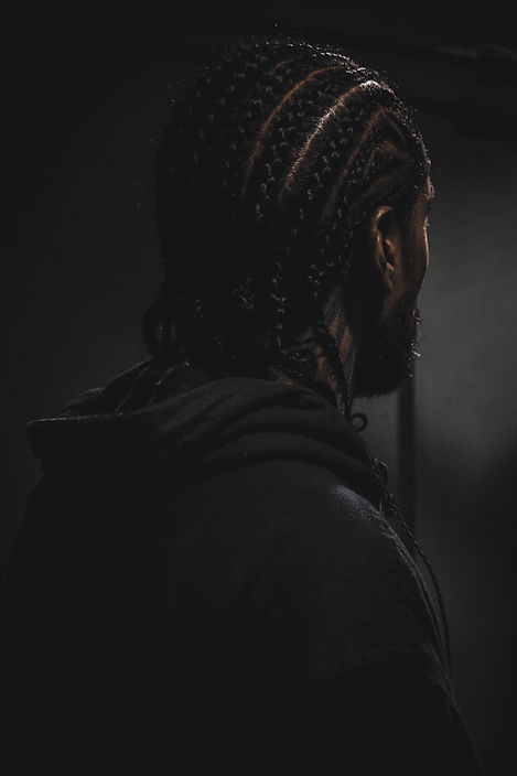 Silhouette With Braided Hair