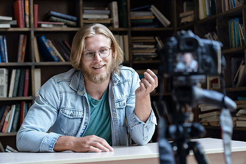 Man Filming Video