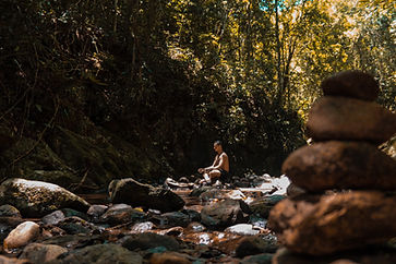 Meditating in Nature