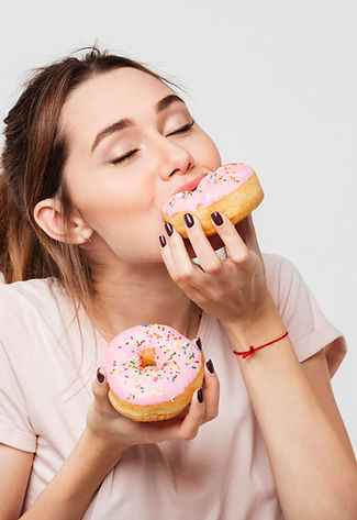 Donuts genießen