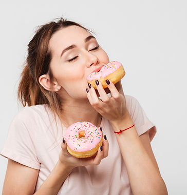 Donuts genießen