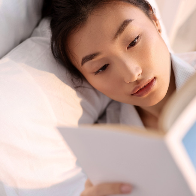 Woman Reading Book