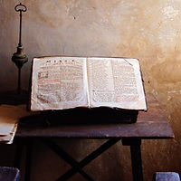 Ancient Open Book