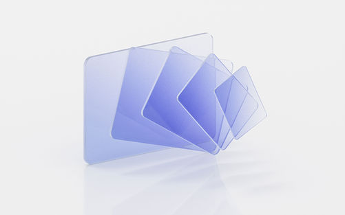 Transparent Overlapping Squares