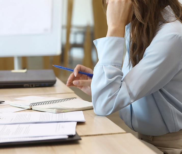 Woman in Office