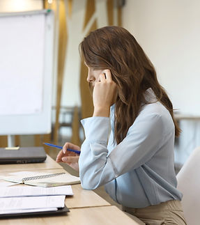 Woman in Office