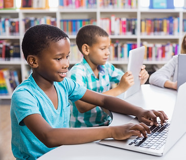 Kids in Library