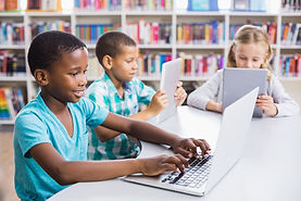 Kids in Library