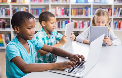 Kids in Library