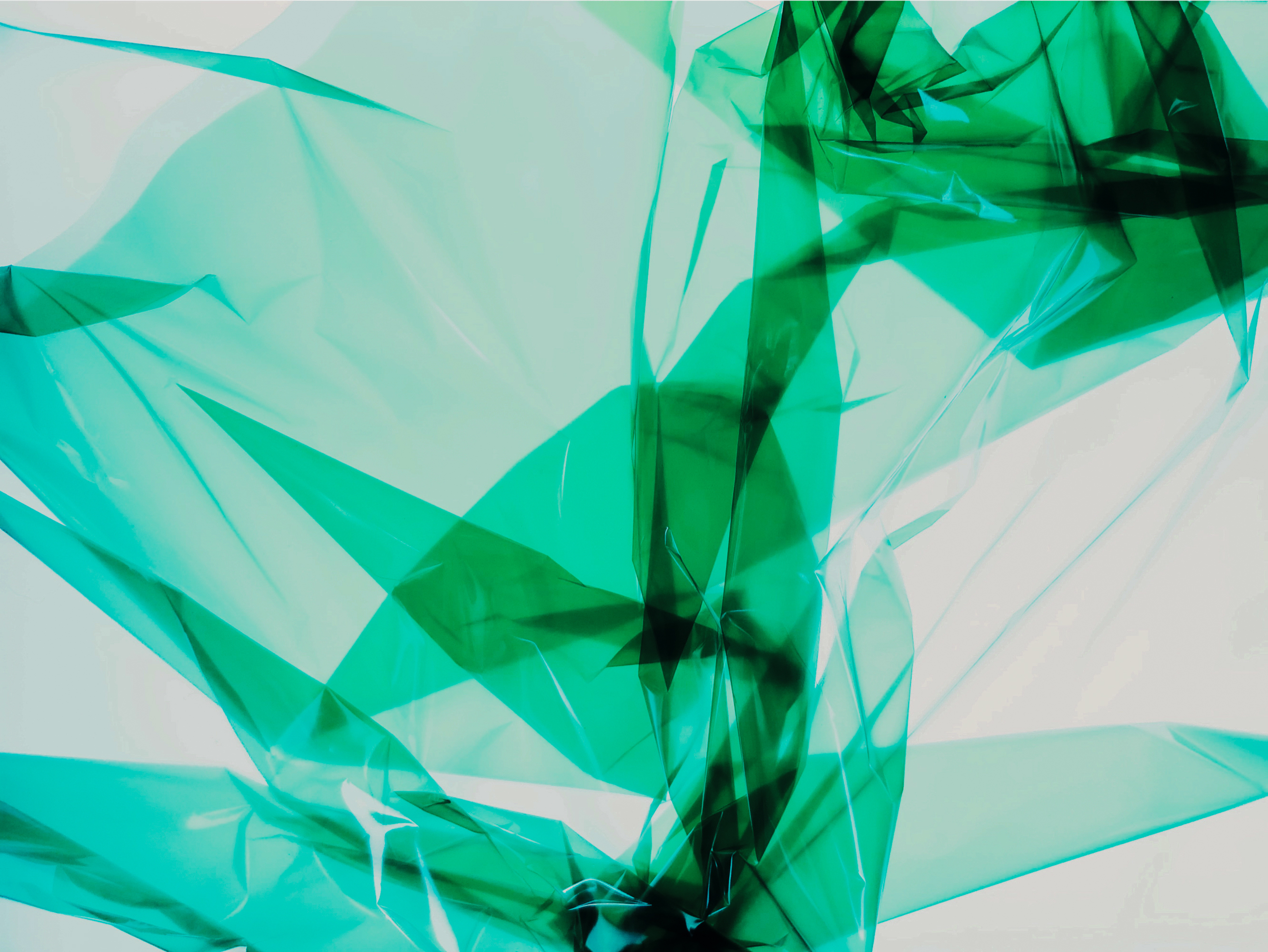 Arte abstrata verde