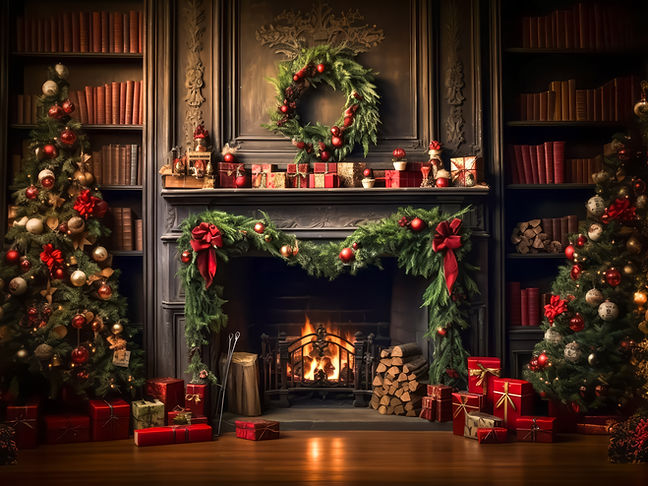 Decorated Living Room