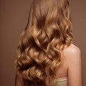 Wavy Hair Backview