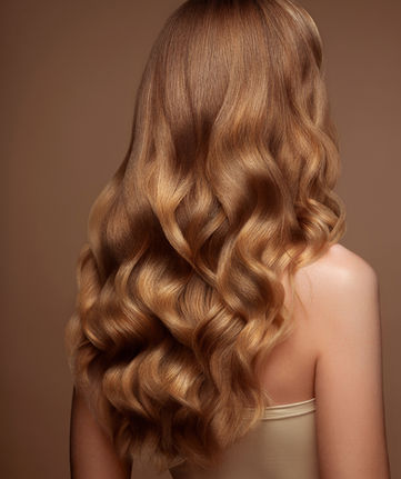 Blond Wavy Hair