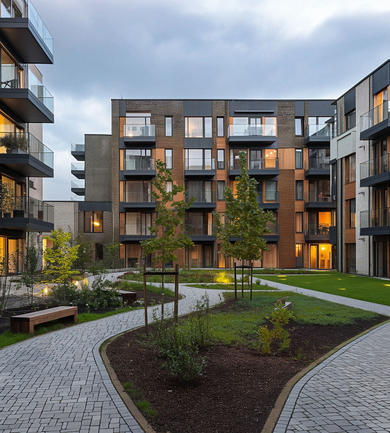 Modern Apartment Complex
