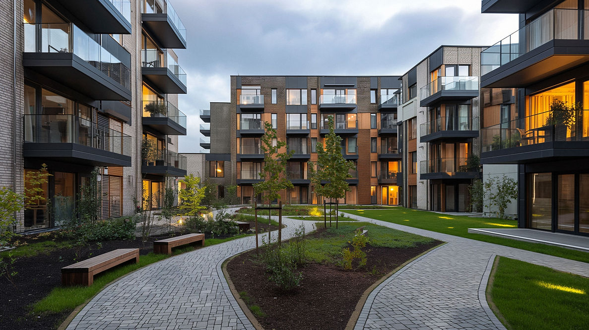 Modern Apartment Complex