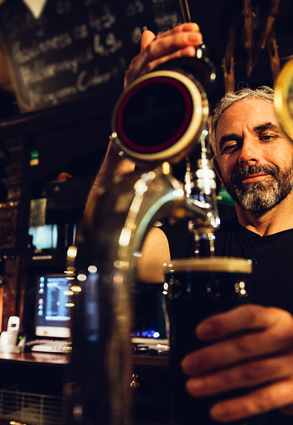 Bartender Pouring Beer