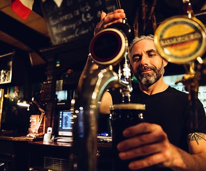 Bartender Pouring Beer