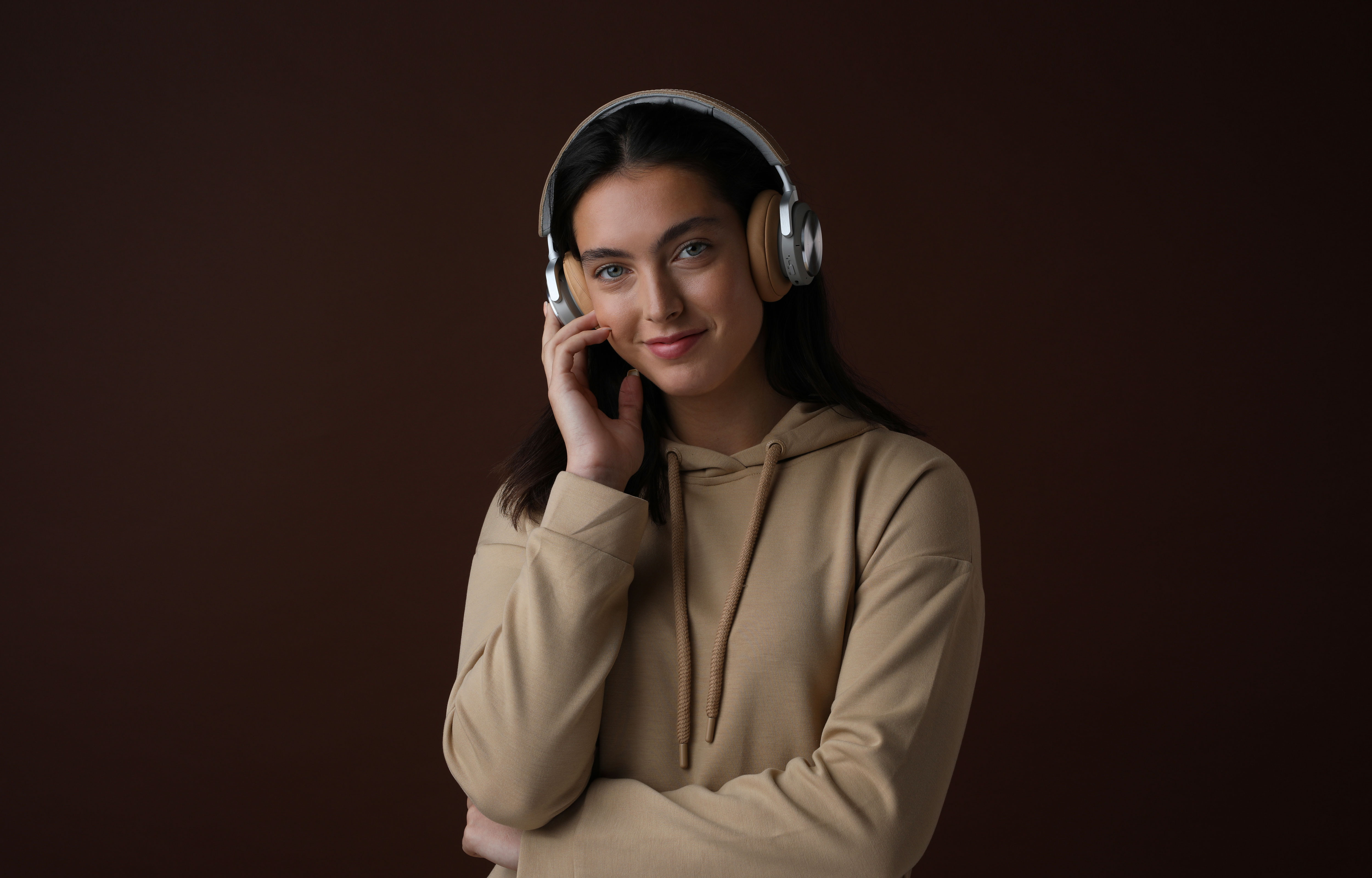 Woman With Headphones