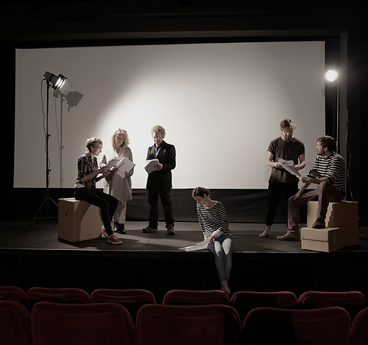 Theater Rehearsal Scene