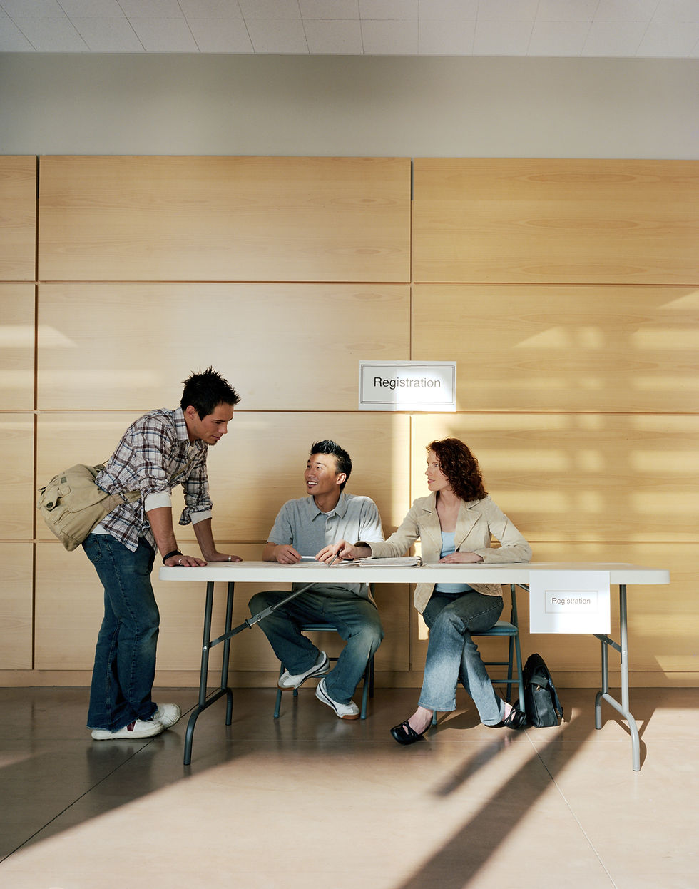 Registration Desk Interaction