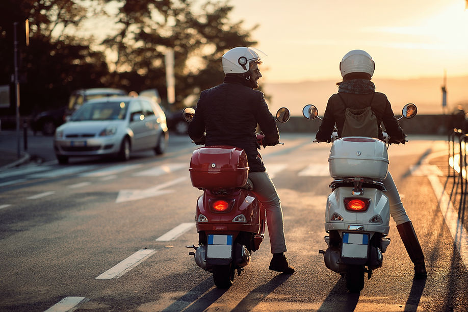 scooters en Quito Ecuador