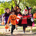 Kids in Halloween Costumes