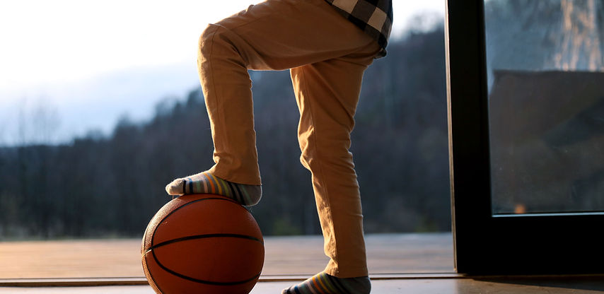 Kid with Basketball