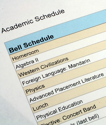 School Bell Schedule