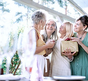 Women Celebrating Together