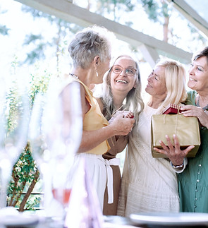 Women Celebrating Together