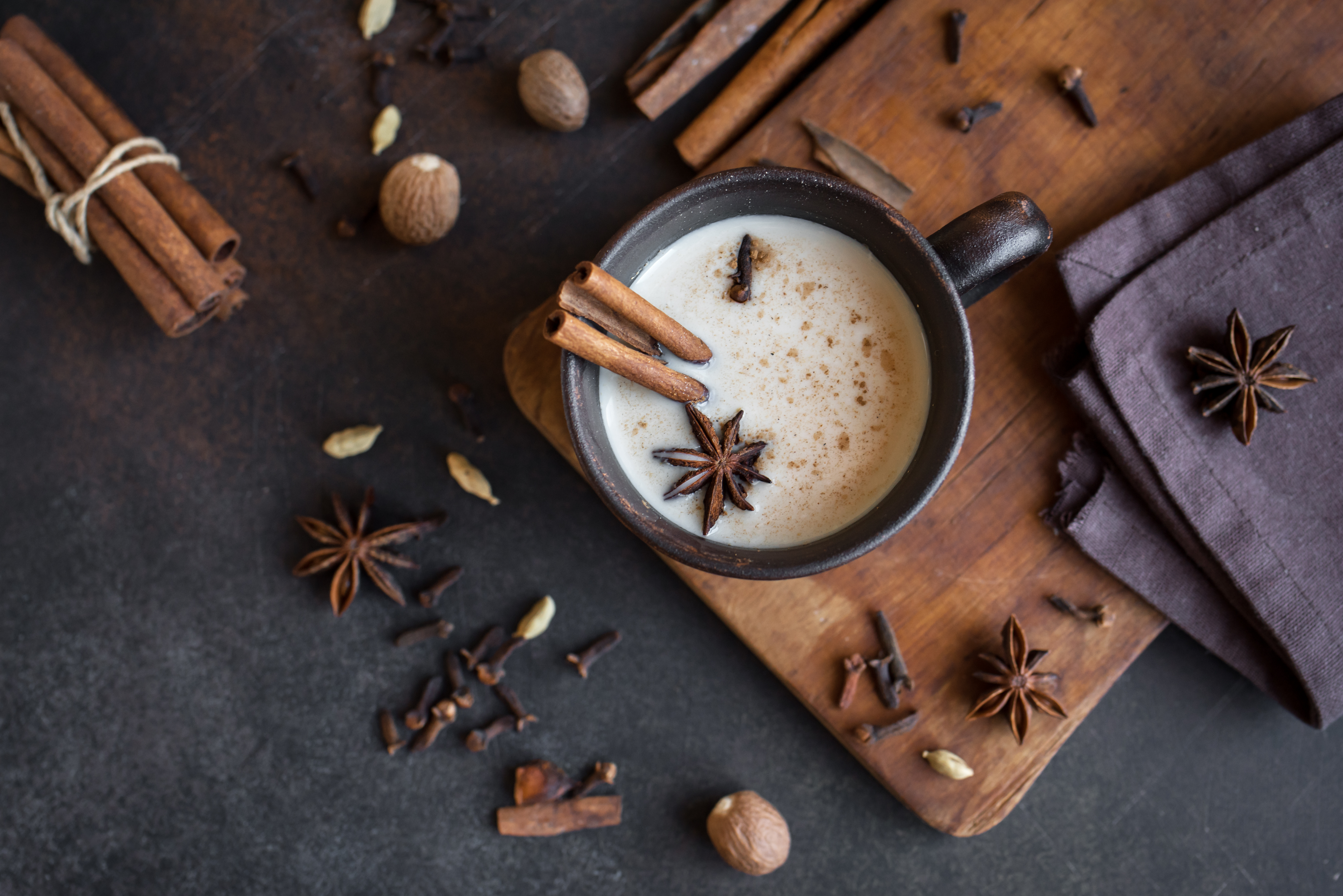 Homemade Vegan Chai Latte