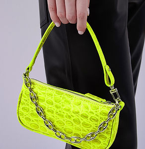 Neon Yellow Handbag