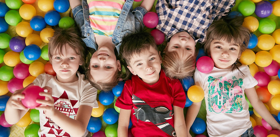 Children in Indoor Playground