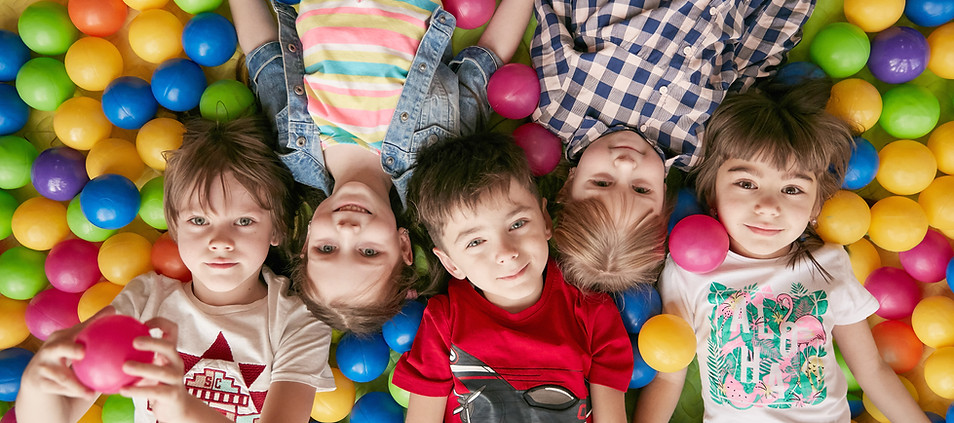 Children in Indoor Playground
