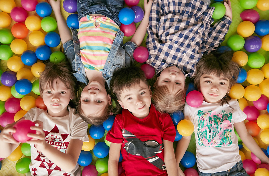 Children in Indoor Playground