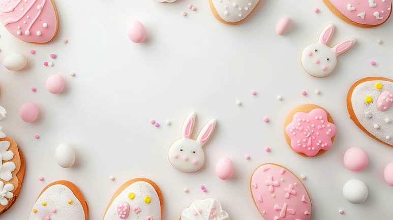 Biscuits sur le thème de Pâques