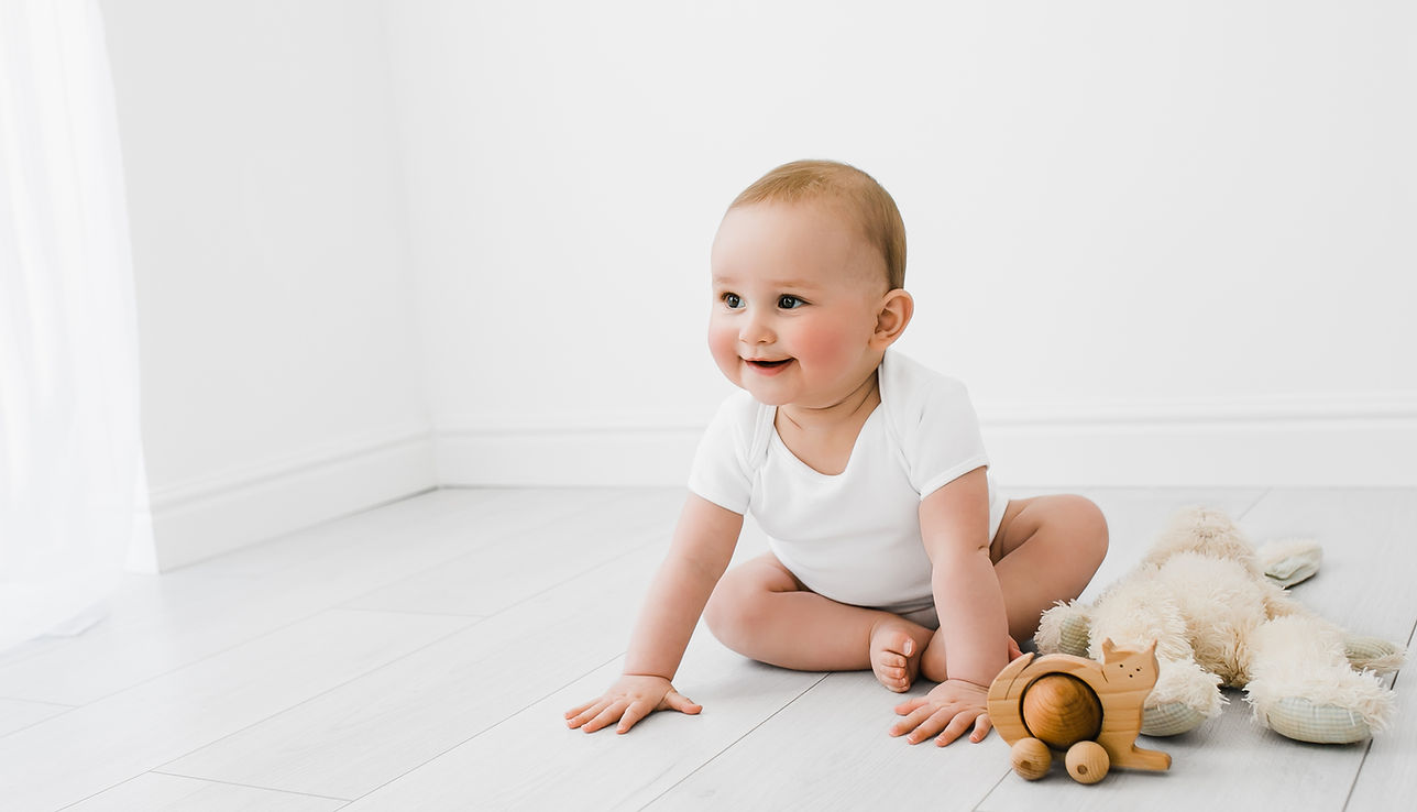 Baby with Toys