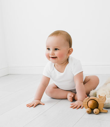 Baby with Toys 