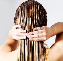 Cabelo molhado