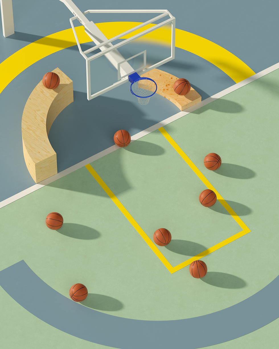 Basketball Court Layout