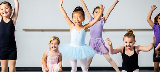 Young Dance Students