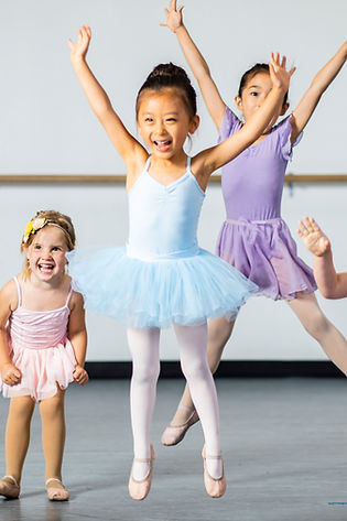 Young Dance Students
