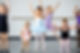 Jonge dansstudenten