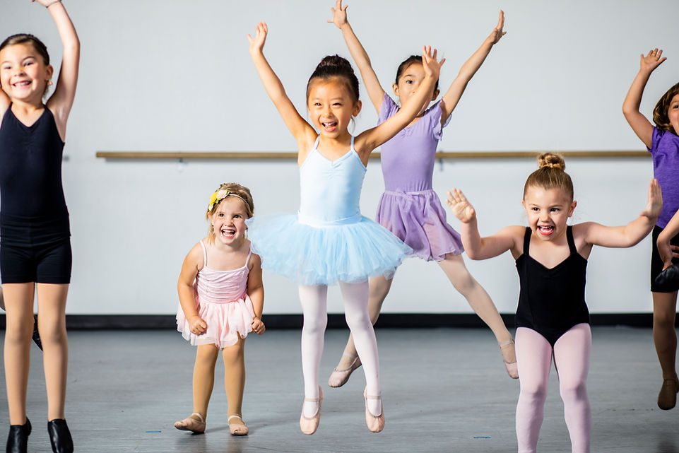 Young Dance Students