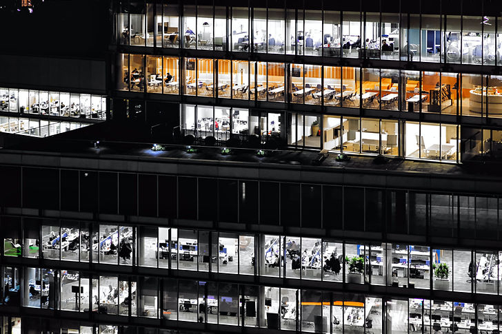 Office Building at Night